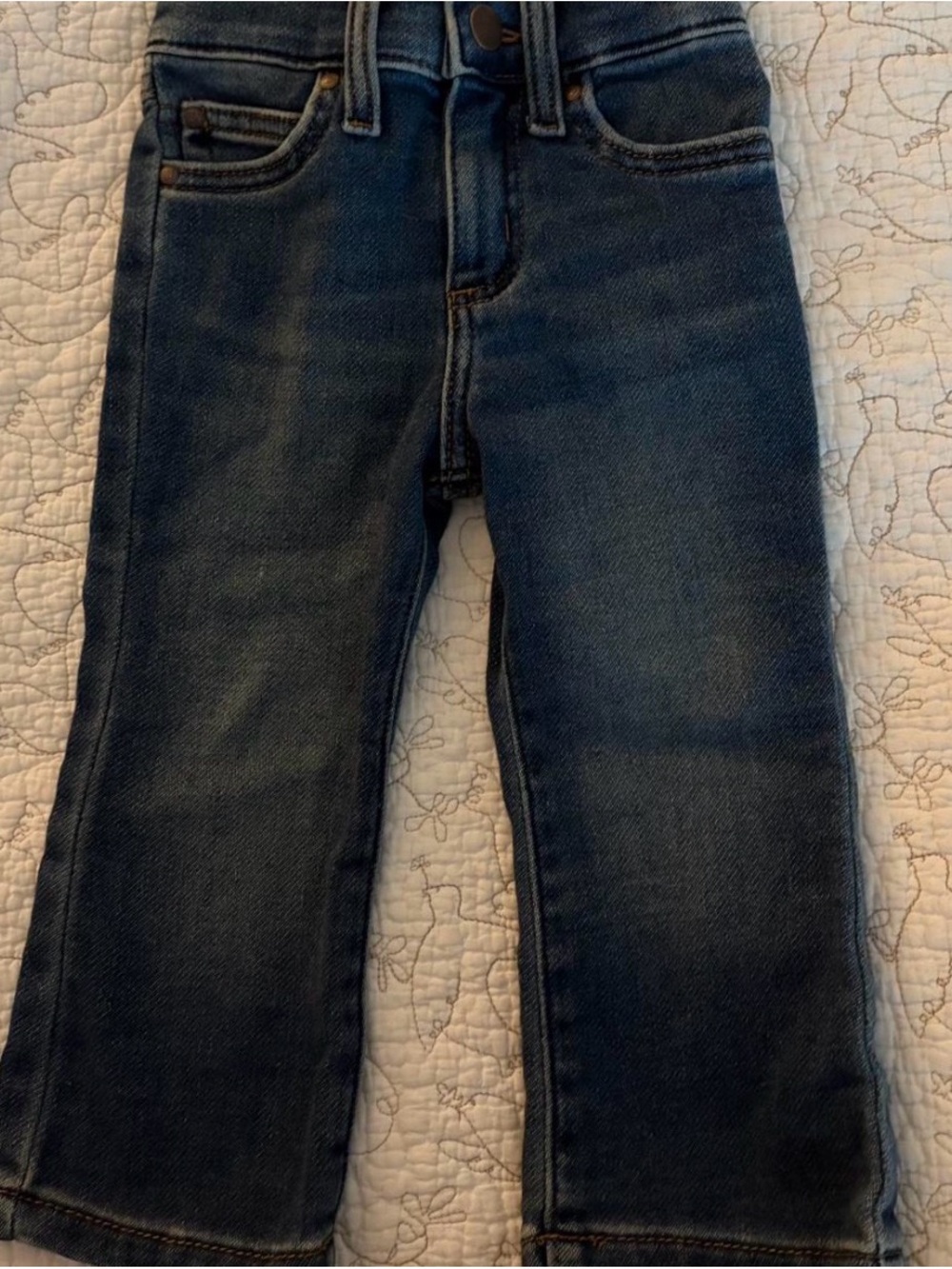 Wrangler Boys Dark Blue Denim Jeans